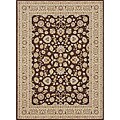 Primeval Coffee/ Beige Oriental Rug (11'2 x 14'6)