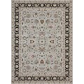 Primeval Tan/ Charcoal Oriental Rug (11'2 x 14'6)