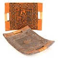 Cermic Leaf Platter (Ghana)