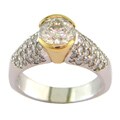 14k Gold 2 1/3ct TDW Certified Clarity-enhanced Diamond Engagement Ring (K-L, SI3)