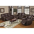 Nailhead 3-piece Living Room Sofa Set