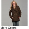 Jessica Simpson Women's Double-breasted Peacoat FINAL SALE