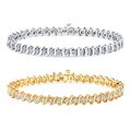 14k Gold 1ct TDW Diamond Tennis Bracelet (I-J, I1-I2)