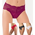 Ilusion Women's Lace Microfiber Bikini