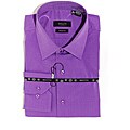 Mantoni Men's Lavender Wrinkle-free Lavender Cotton Shirt