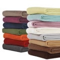 Bocasa Woven Microfiber Throw Blanket