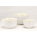 Simsbury Whtie Mixing Bowls (Set of 3)