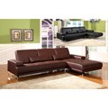 Brix 2-piece Leatherette Sectional Sofa