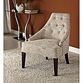French Fabric Transitional Chair