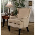 Lorena Fabric Nailhead Trim Armchair