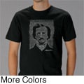 Los Angeles Pop Art Men's Edgar Allen Poe The Raven T-shirt