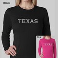 Los Angeles Pop Art Women's Texas Long Sleeves Shirt