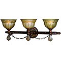 Woodbridge Lighting Lucerne 3-light Old World Bronze Bath Bar