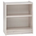 Popsicle Whitewash Low Bookcase