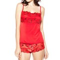 Biatta Women's Cherry Red Dynasty Cami & Boyshort Set