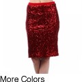 Tabeez Women's Sequin Party Skirt