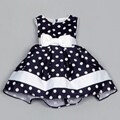 Dorissa Infant Girl's Dotty Polka Dot Dress