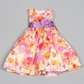 Dorissa Toddler Girl's Rebecca Watercolor Floral Dress