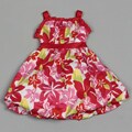 Dorissa Girl's Floral Bubble Valerie Dress