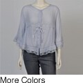 Simply Irresistible Women's Plus Size Lace Trimmed Poncho