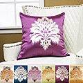 Damask Rhinestone Stud Poly Oxford Pillow 19 x 19 (Set of 2)