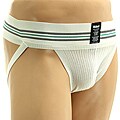 McDavid White Cotton/Polyester Youth Athletic Supporter (Three-pack)