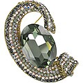 Cano Stylish Antique Goldplated Stones Brooch