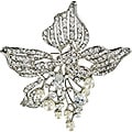 Cano Elegant Cubic Zirconia and Stellux Stones Brooch