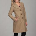 MICHAEL Michael Kors Women's Camel Wool Blend Coat FINAL SALE