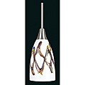 Satin Nickel One-light Mini Pendant