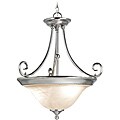 Woodbridge Lighting Hudson Glen 3-light Satin Nickel Pendant