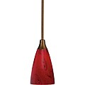 Woodbridge Lighting 1-light Marbled Bronze AE05 Mini Pendant