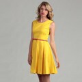 Calvin Klein Women's Pleated-skirt Dress