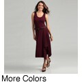 Calvin Klein Women's Belted Pleated Dress