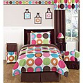 JoJo Designs 'Deco Dot' 3-Piece Full/ Queen Bedding Set
