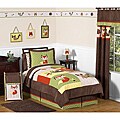 JoJo Designs 'Forest Friends' 4-Piece Twin Bedding Set