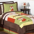 Sweet JoJo Designs 'Forest Friends' 4-Piece Twin Bedding Set