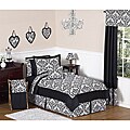 JoJo Designs 'Isabella' Black 4-Piece Twin Bedding Set