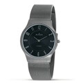Skagen Men's Titanium Gun Metal Mesh Bracelet Watch