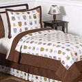 Sweet JoJo Designs Night Owl 3-piece Full/Queen-size Bedding Set