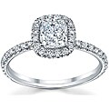 18k White Gold 3/4ct TDW Engagement Ring (H, SI2)