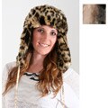 Marlo Lorenz Women's Uptown Printed Faux Fur Trapper Hat