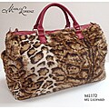 Marlo Lorenz Leopard Weekender Bag