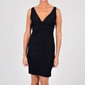 Onyx Nite Women's Ruched Jersey Knit Dress