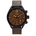 Fossil Men's 'Flight' Leather Strap Watch