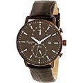 Kenneth Cole New York Men's Chronograph Leather Strap Watch
