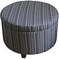Large Round Storage Ottoman