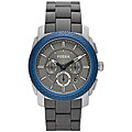 Fossil Men's 'Machine' Silicone Strap Aluminum Chronograph Watch