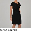 Tiana B Women's Knot Front Jersey Dress