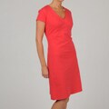 Tiana B Women's Short Sleeve Career Dress